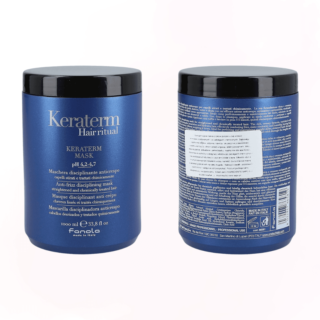 FANOLA KERATERM Maska z keratyną do włosów puszących się 1000ml