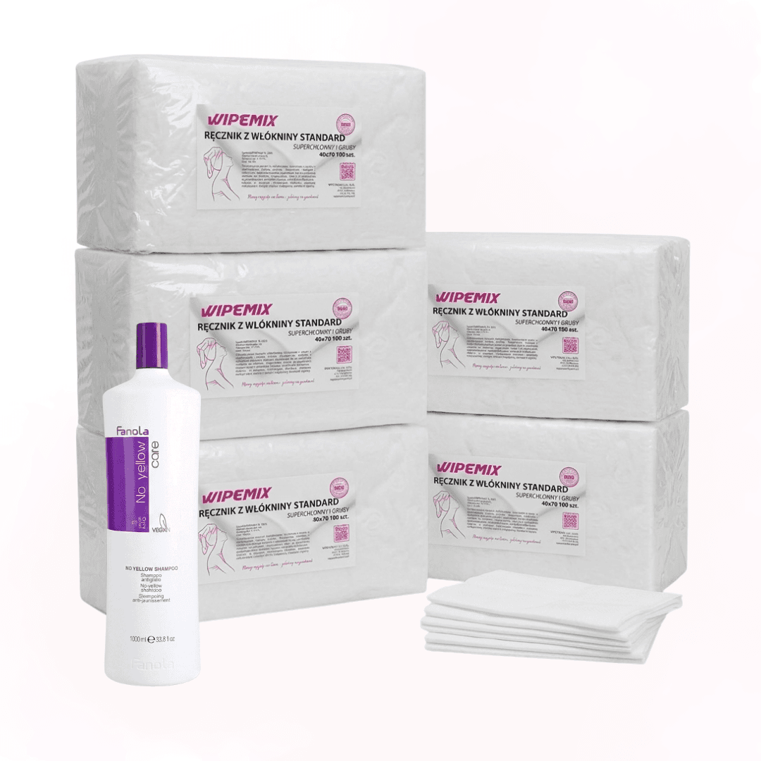 Pakiet Fanola NY + ręczniki  5 op.