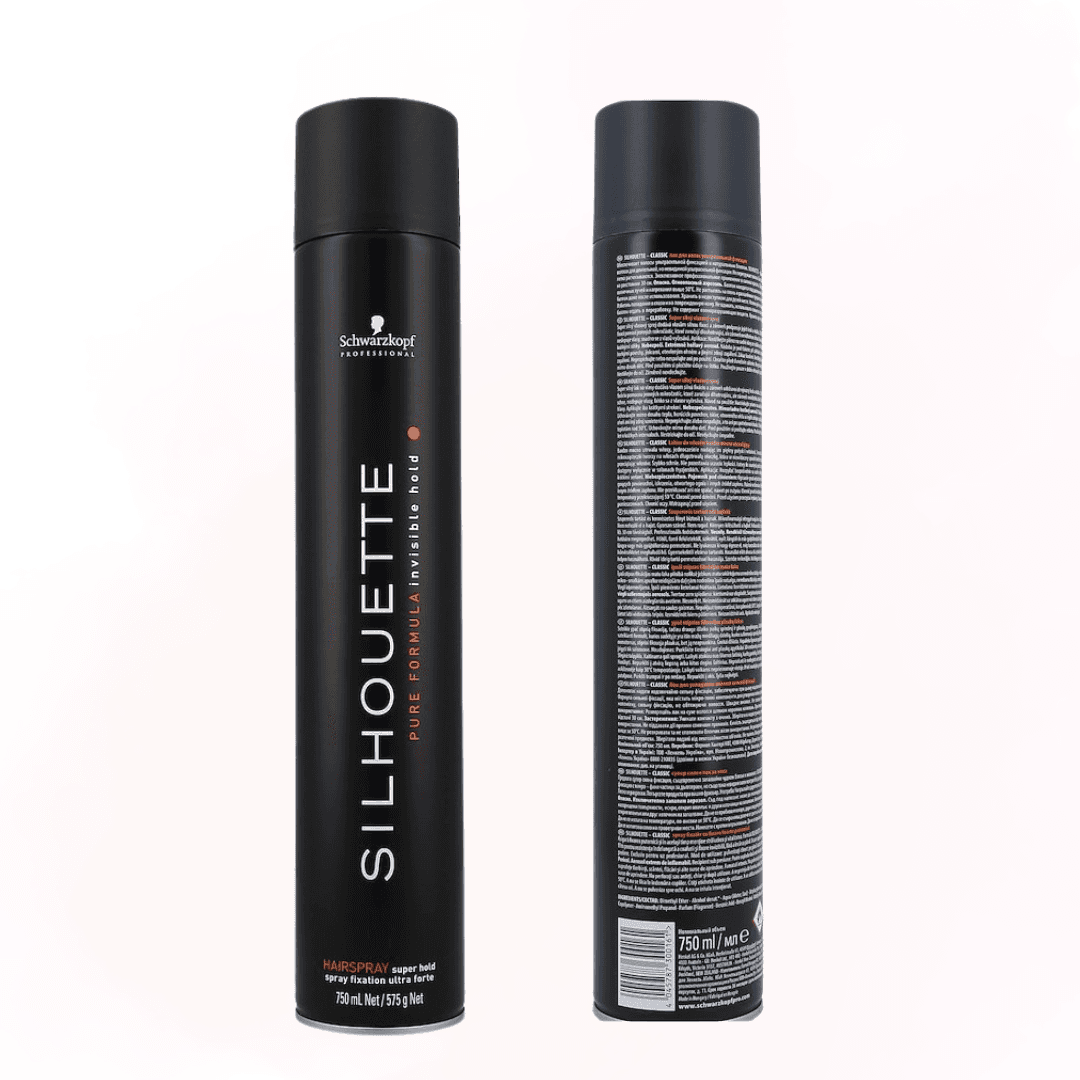 SCHWARZKOPF PROFESSIONAL SILHOUETTE CLASSIC Super Hold Lakier do włosów 750ml