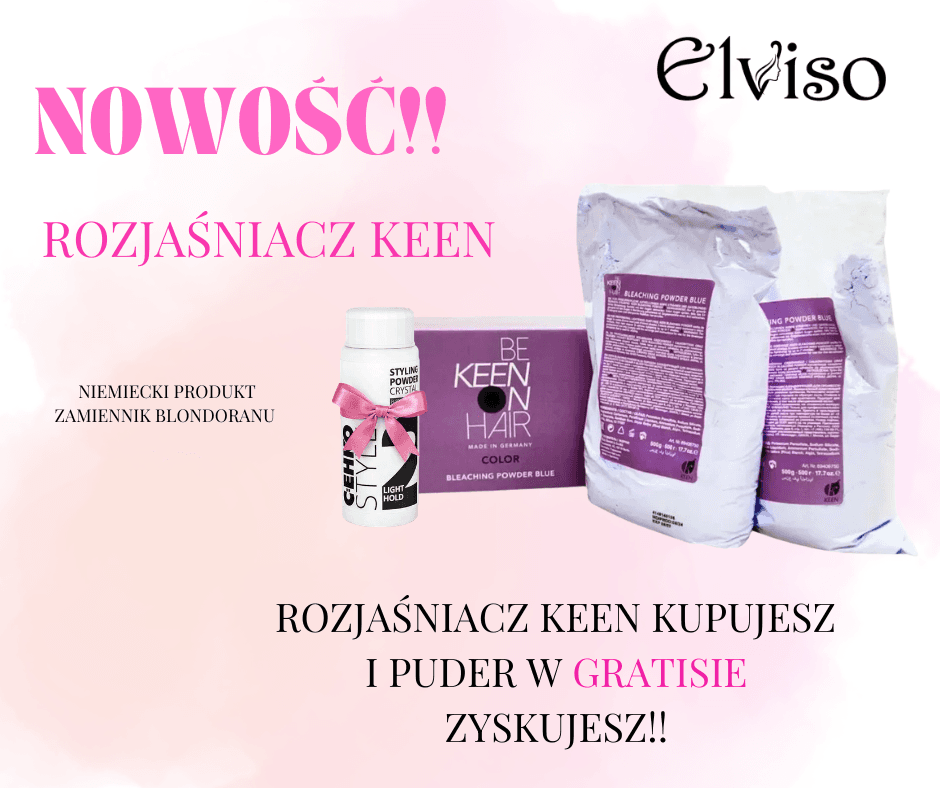 KEEN ROZJAŚNIACZ 2X500G + CECHKO PUDER
