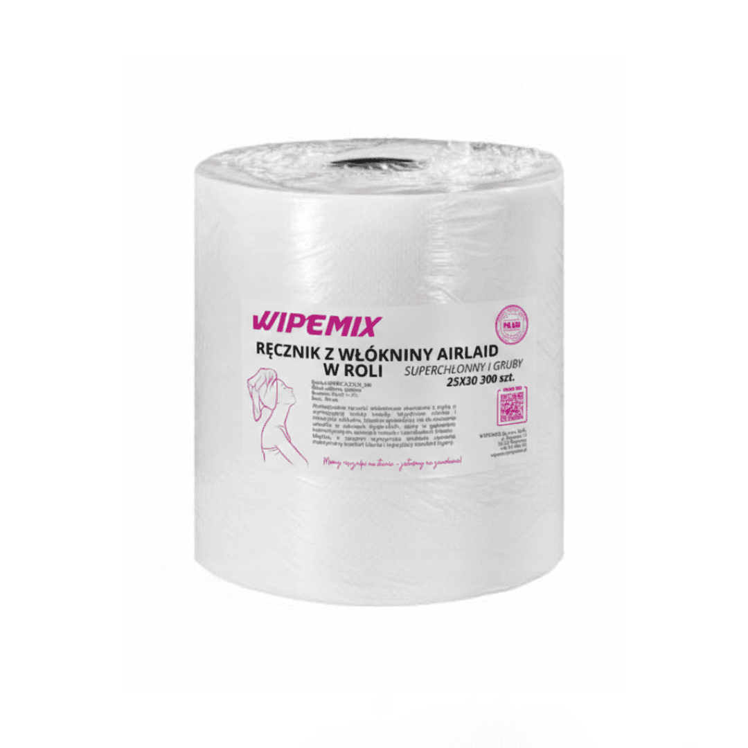 Ręcznik fryzjerski w roli  AIRLAID 25x30 300 listków